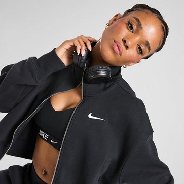 Bluză pentru femei NIKE BLUZĂ W NSW PHNX FLC OS TRK JKT