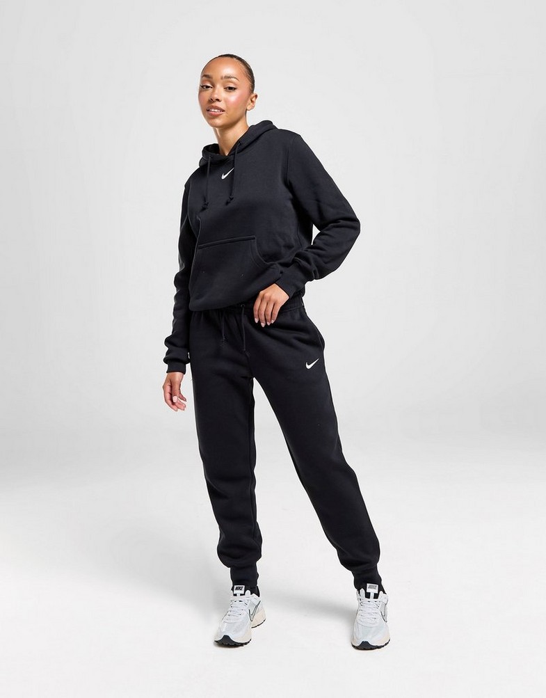 Dámske nohavice NIKE NOHAVICE  W NSW PHNX FLC MR PANT STD FZ7626-010 Čierna