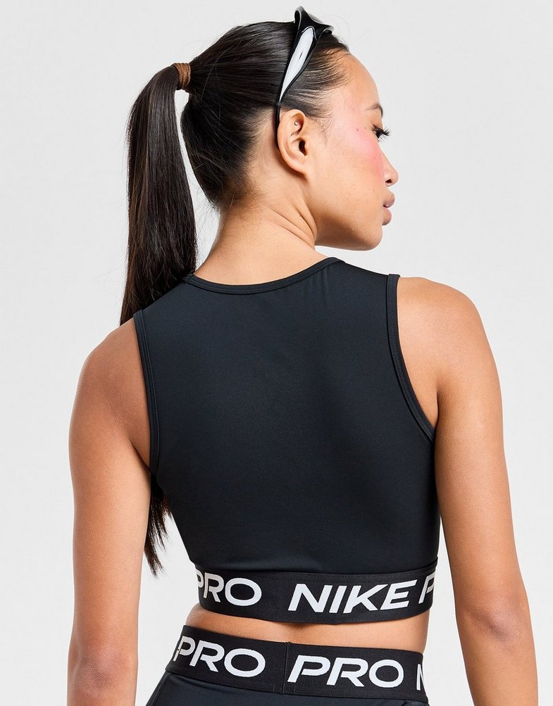Жіночі топи NIKE ТОП NIKE PRO DF 365 CROP МАЙКА FZ3615-010 Чорний