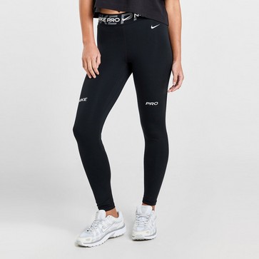 Legginsy damskie NIKE LEGGINGS W NIKE PRO DF MR 7/8 TIGHT TT