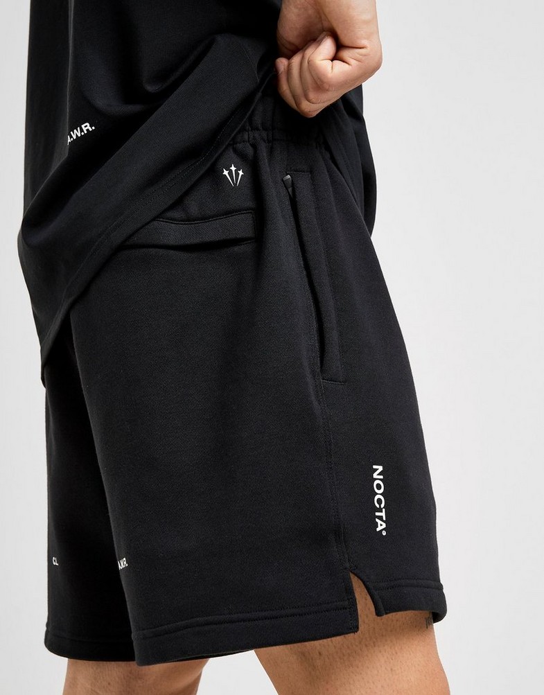 Vyriški šortai NIKE ŠORTAI M NRG NOCTA CS SHORT FLC FQ0408-010 Juoda