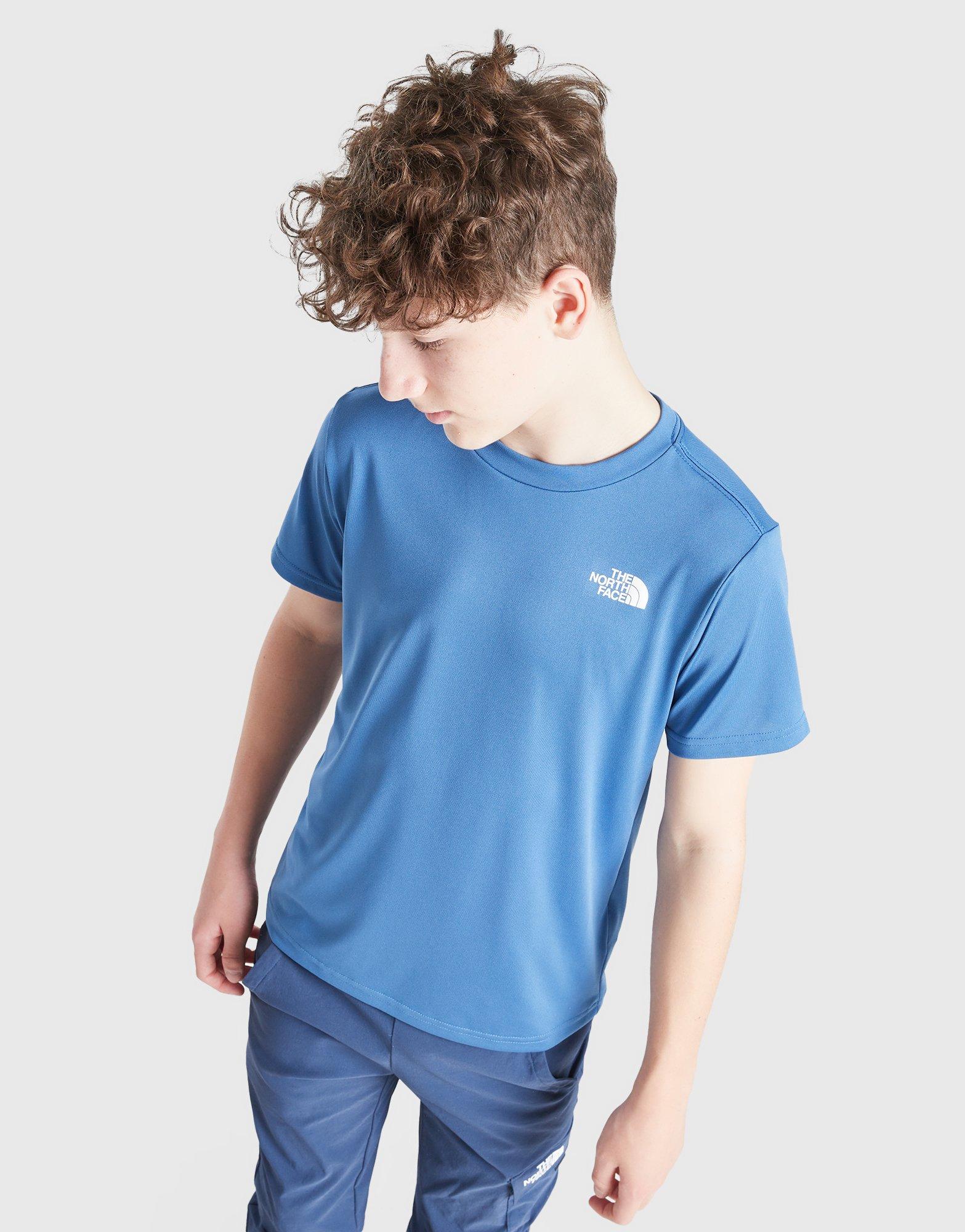 Koszulka, t-shirt dziecięcy THE NORTH FACE T-SHIRT REAXION T FEDERAL NF0A89DZ6S31 Szary