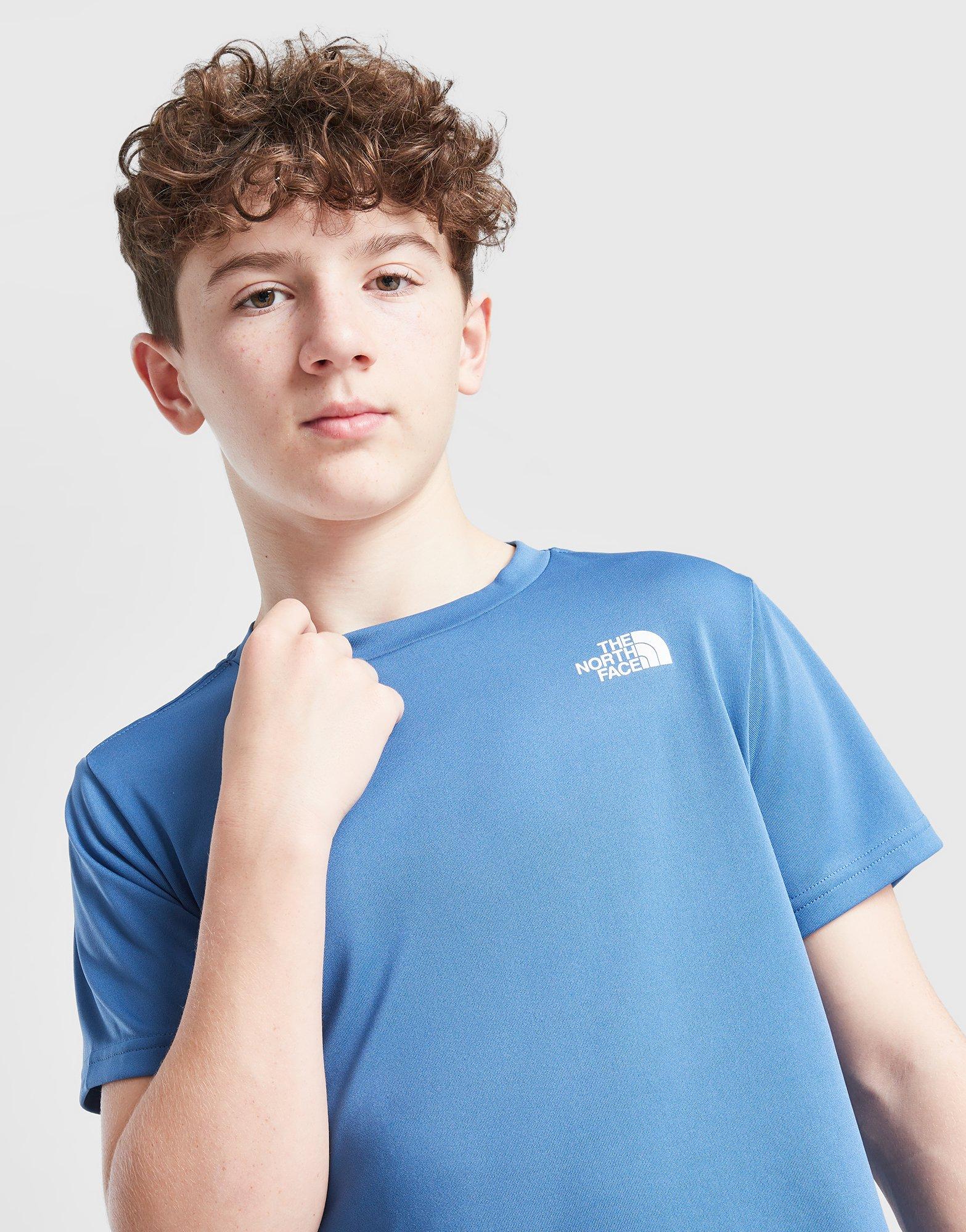 Koszulka, t-shirt dziecięcy THE NORTH FACE T-SHIRT REAXION T FEDERAL NF0A89DZ6S31 Szary