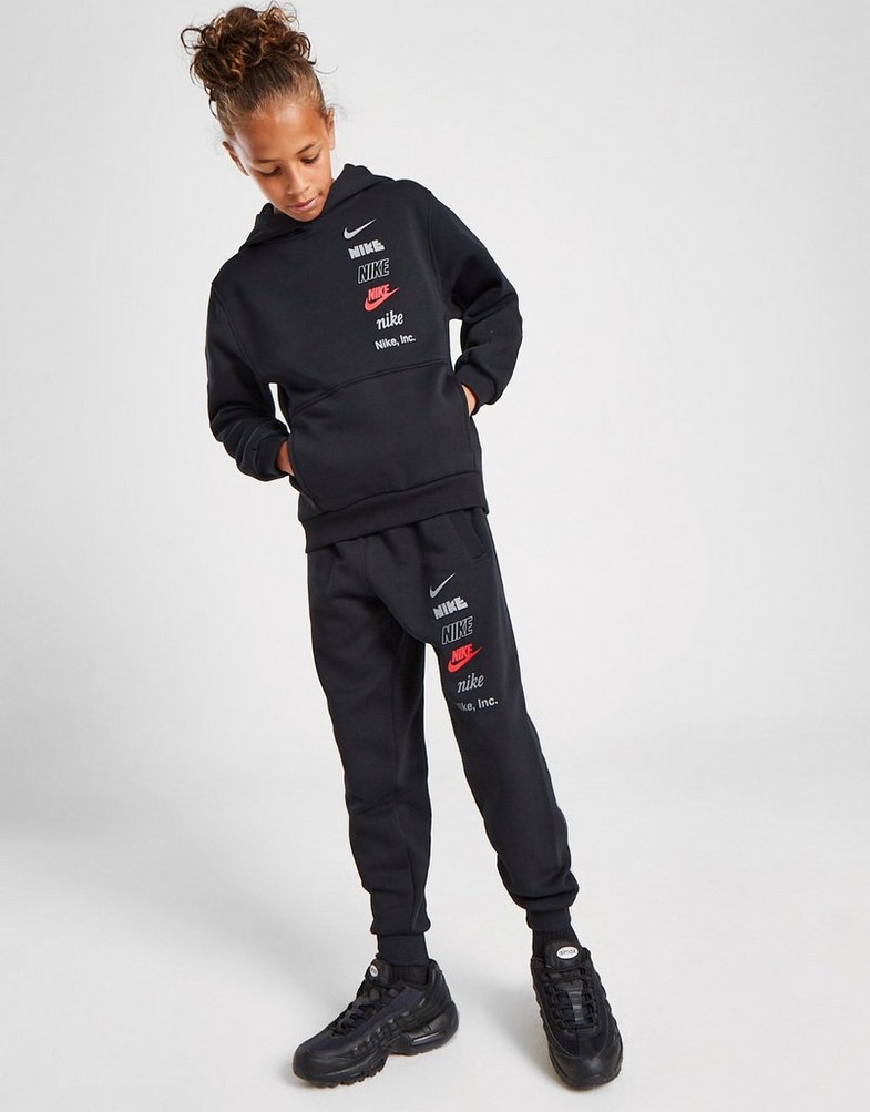 Дитячі кофти NIKE КОФТА З КАПЮШОНОМ K NSW CLUB FLC HDY MLOGO BOY HQ0970-010 Чорний