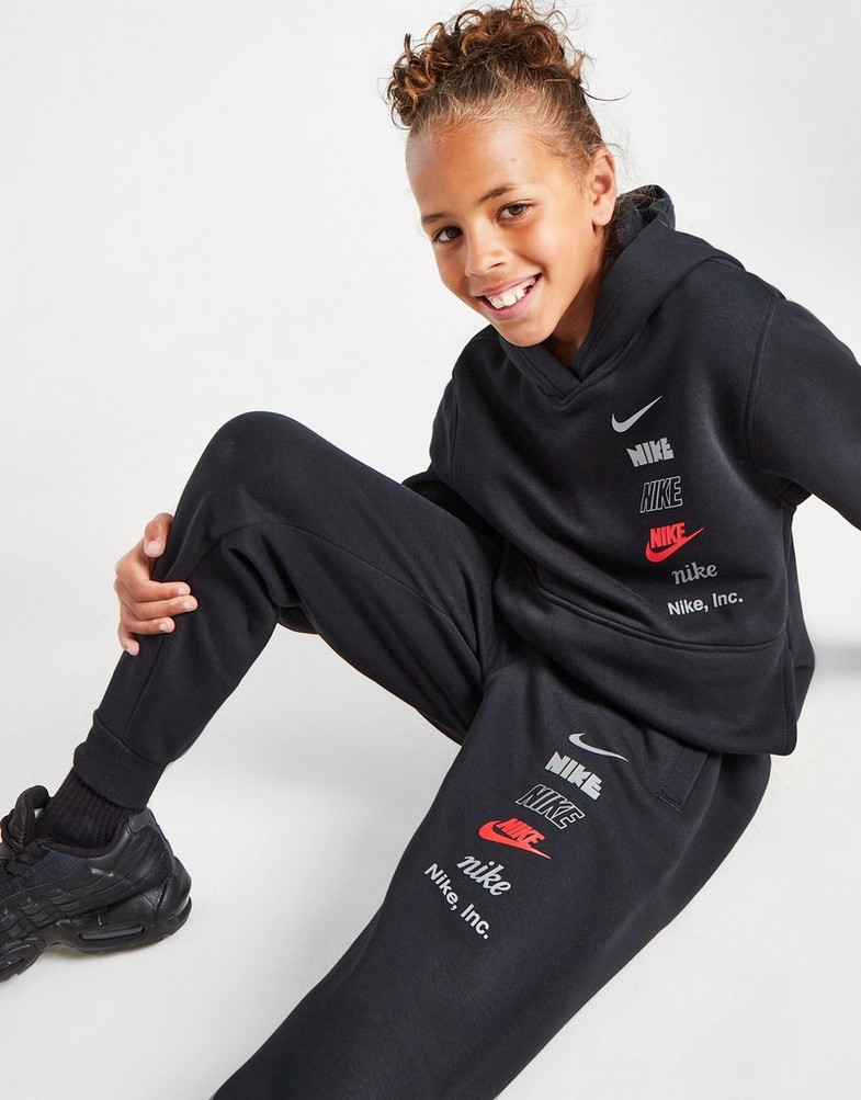Дитячі штани NIKE ШТАНИ K NSW CLUB FLC JGGR MLOGO BOY HQ0973-010 Чорний