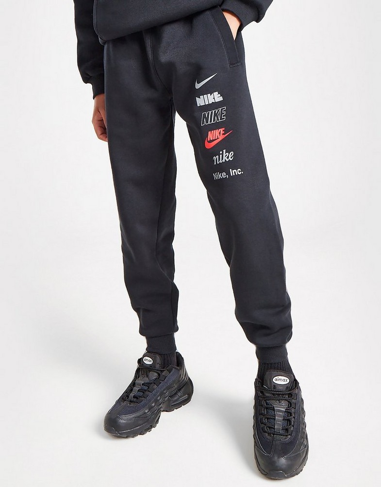 Дитячі штани NIKE ШТАНИ K NSW CLUB FLC JGGR MLOGO BOY HQ0973-010 Чорний