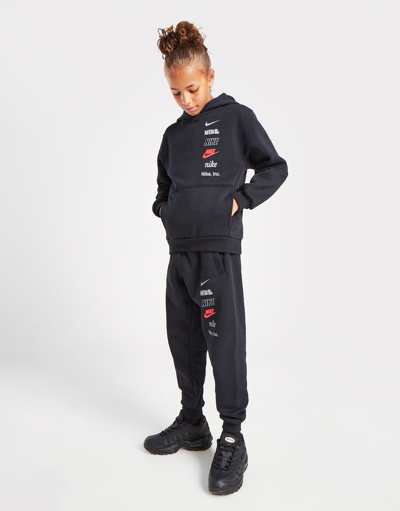 Детски панталон NIKE ПАНТАЛОНИ K NSW CLUB FLC JGGR MLOGO BOY HQ0973-010 Черен