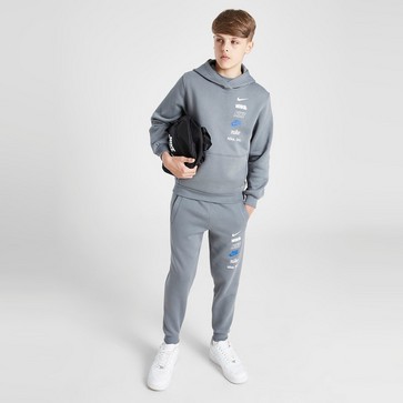 Hanorac pentru copii NIKE BLUZĂ CU GLUGĂ K NSW CLUB FLC HDY B