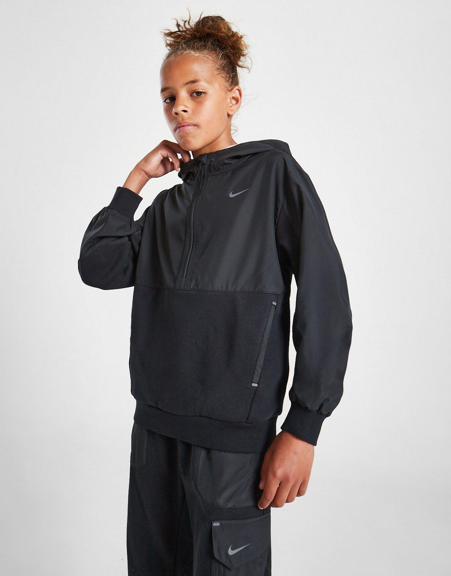 Дитячі кофти NIKE КОФТА З КАПЮШОНОМ K   NSW CITY UTILITY EO FLC HD FZ5021-010 Чорний