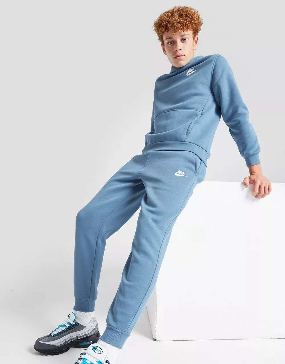 NIKE ШТАНИ K NSW CLUB FLC JGGR LBR B, фото 1 з 5