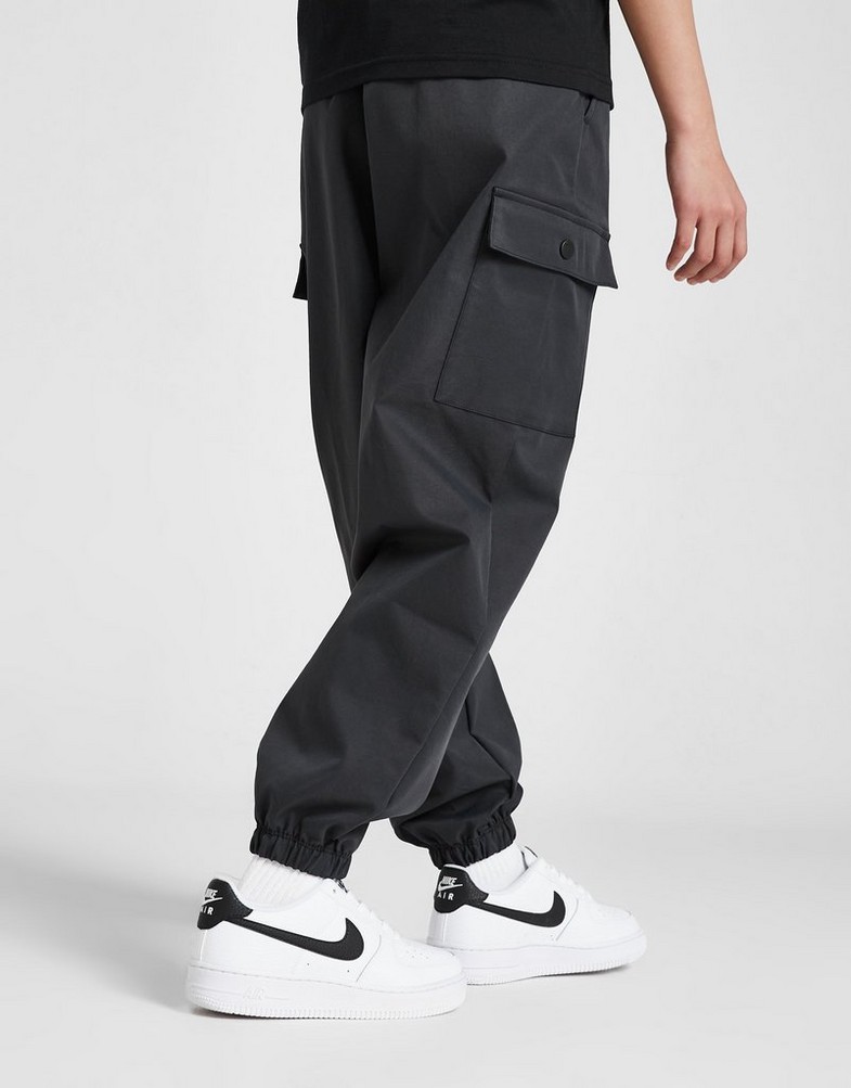 Дитячі штани NIKE ШТАНИ G NSW CARGO PANT STY STAR G FZ5554-010 Чорний