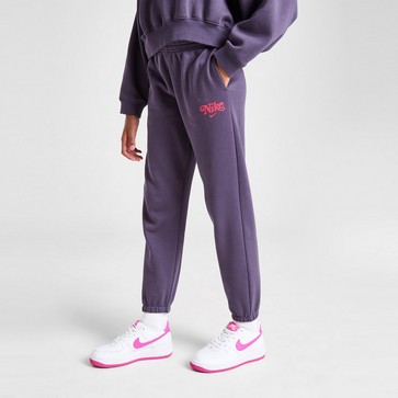 Pantaloni pentru copii NIKE PANTALONI  G NSW TREND FLC CF PANT GIRL