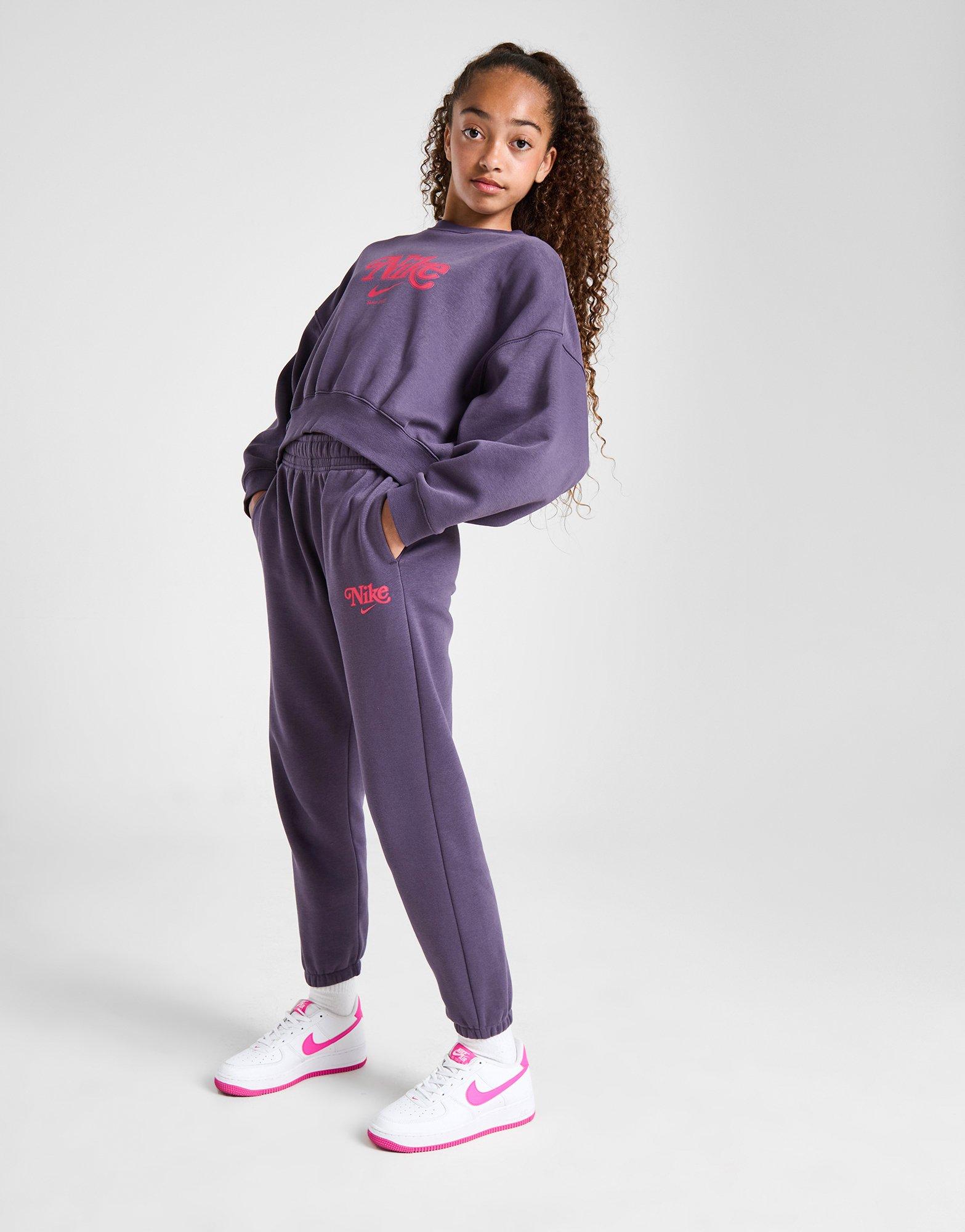 Дитячі штани NIKE ШТАНИ G NSW TREND FLC CF PANT GIRL HM0534-573 Темно-синій