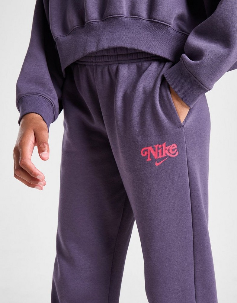 Vaikiškos kelnės NIKE KELNĖS G NSW TREND FLC CF PANT GIRL HM0534-573 Tamsiai mėlyna