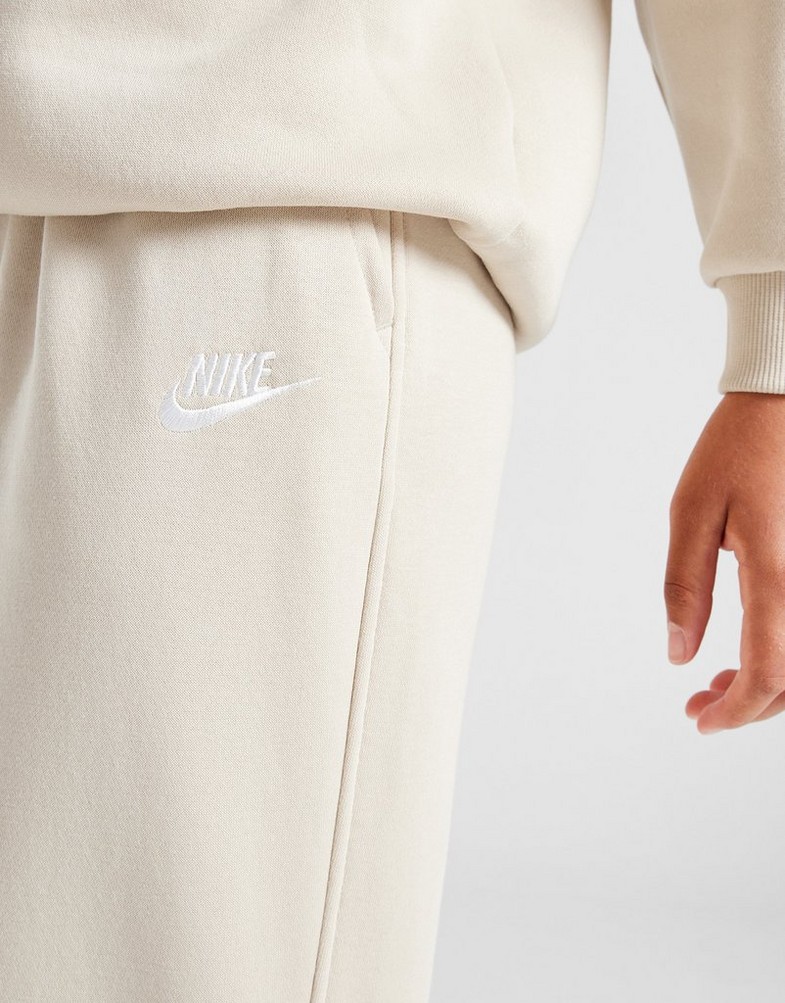 Dječje hlače NIKE HLAČE G NSW CLUB FLC LOOSE PANT LBR G FD2933-126 bež