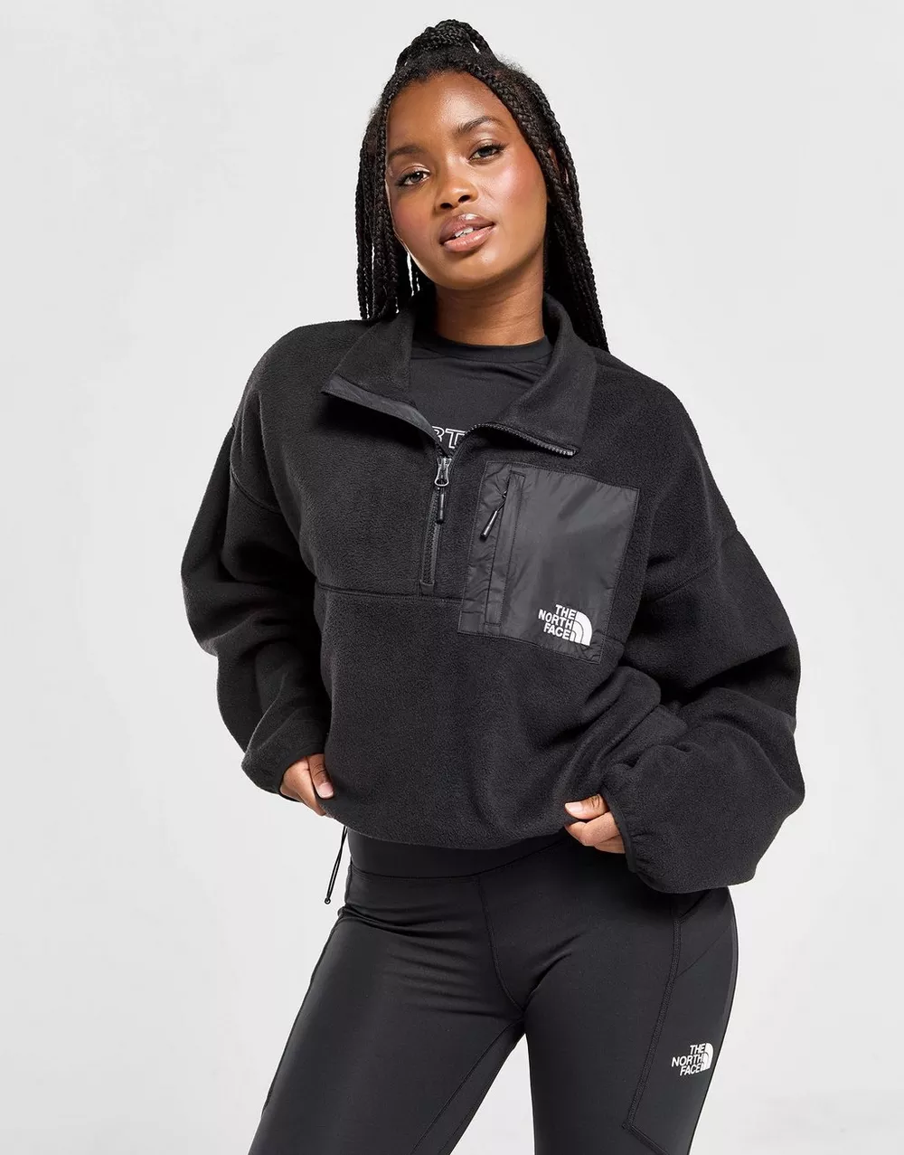 THE NORTH FACE КОФТА $HNGITA PLR 1/4 ZP BLK, фото 1 з 7