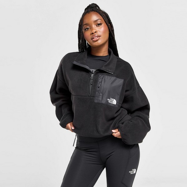 The North Face Mikina $Hngita Plr 1/4 Zp Blk