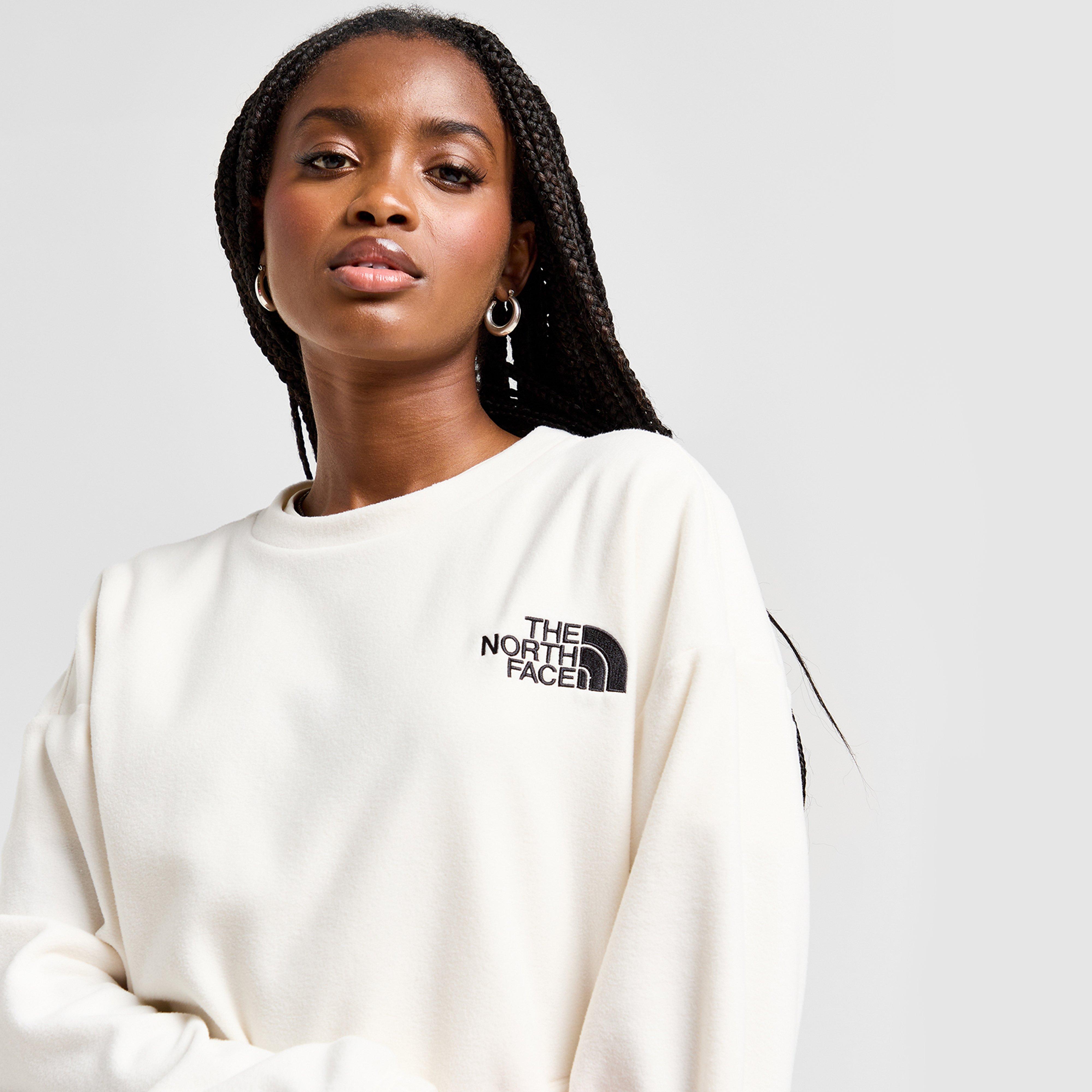 Bluza damska THE NORTH FACE BLUZA $BONETE PLR CREW WHT