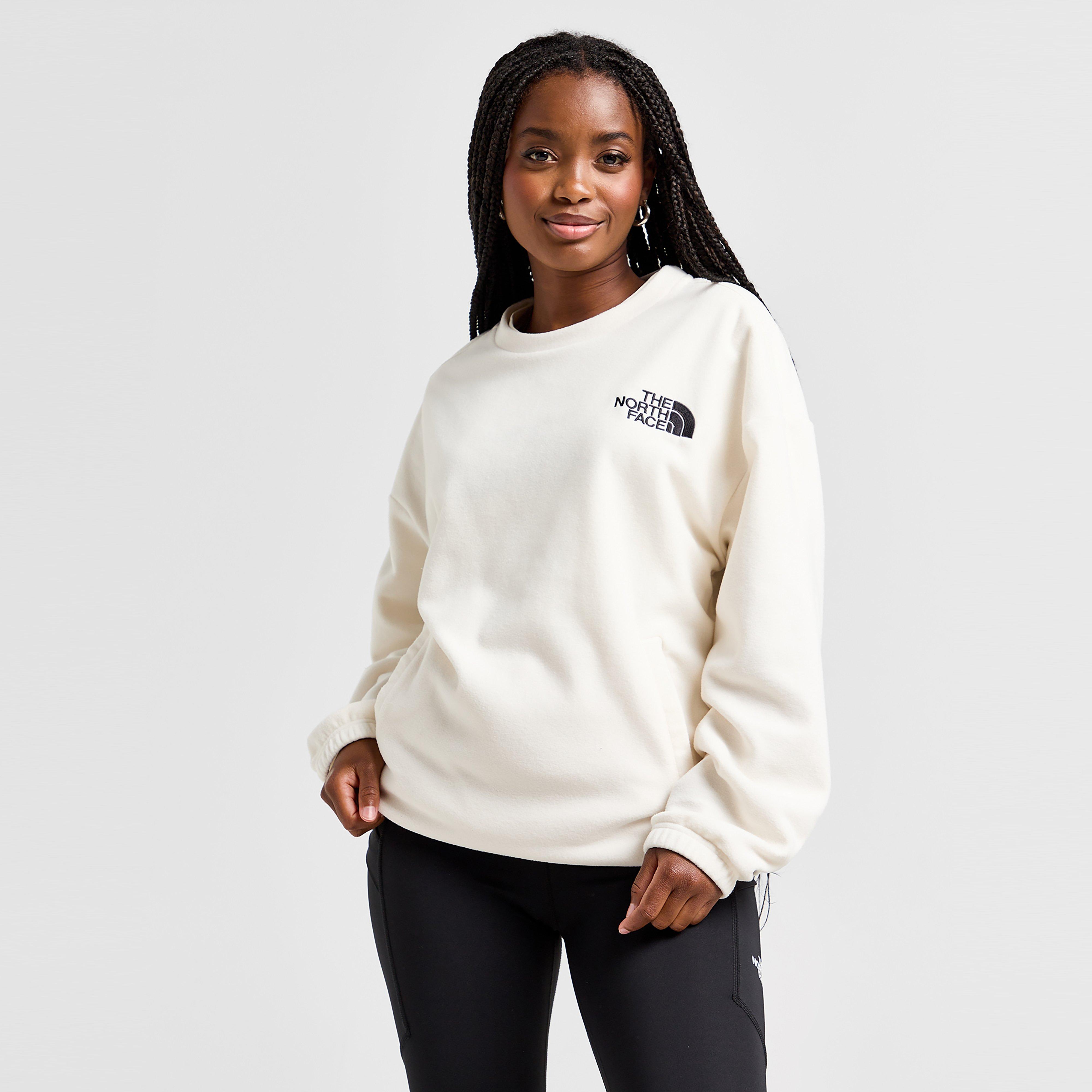 Bluza damska THE NORTH FACE BLUZA $BONETE PLR CREW WHT