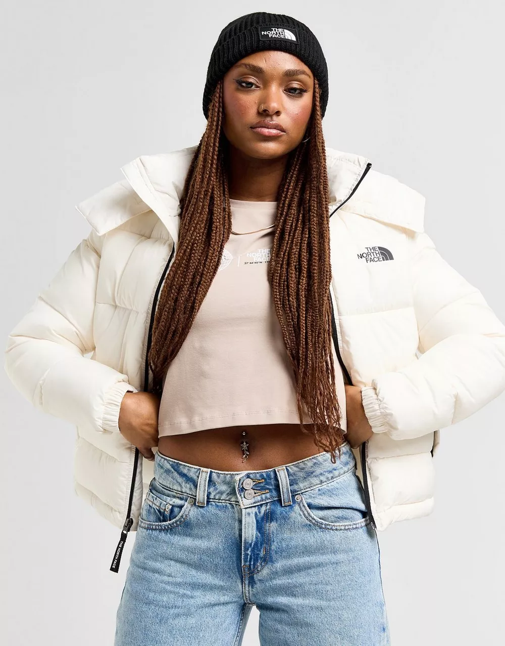 THE NORTH FACE КУРТКА DOME PAD JKT OFF'WH, фото 1 з 8