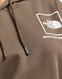 THE NORTH FACE КОФТА З КАПЮШОНОМ $OUTLINE BRN/WH