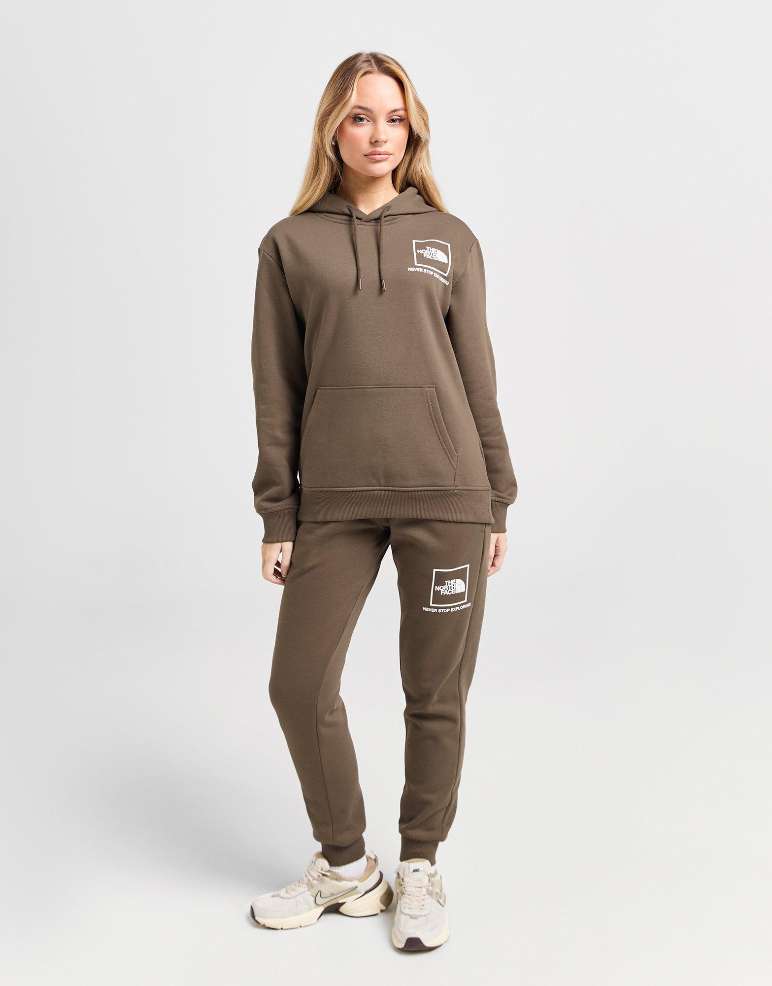 Bluza damska THE NORTH FACE BLUZA Z KAPTUREM $OUTLINE BRN/WH NF0A8AQV1OI1 Brązowy