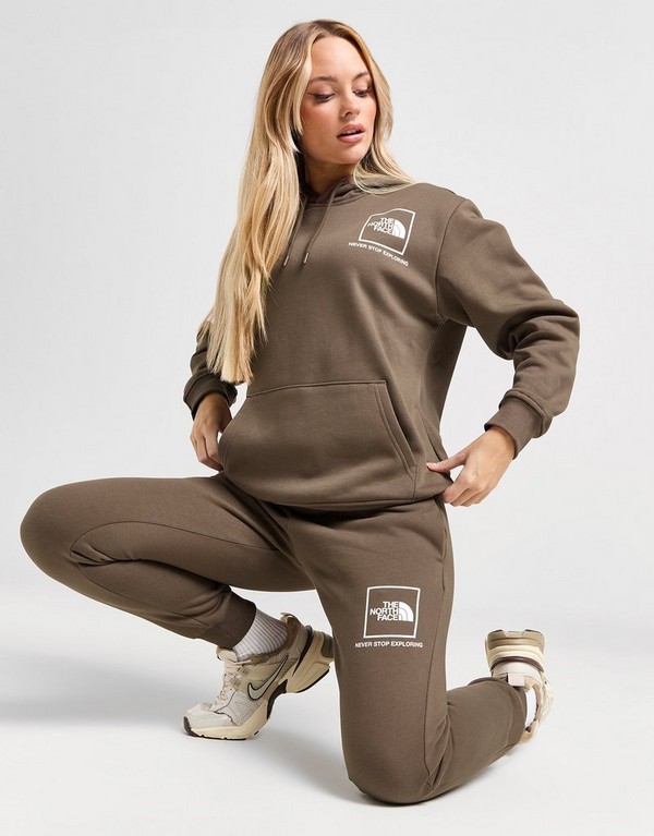 The North Face Spodnie $Outline Jogger Brn/wh