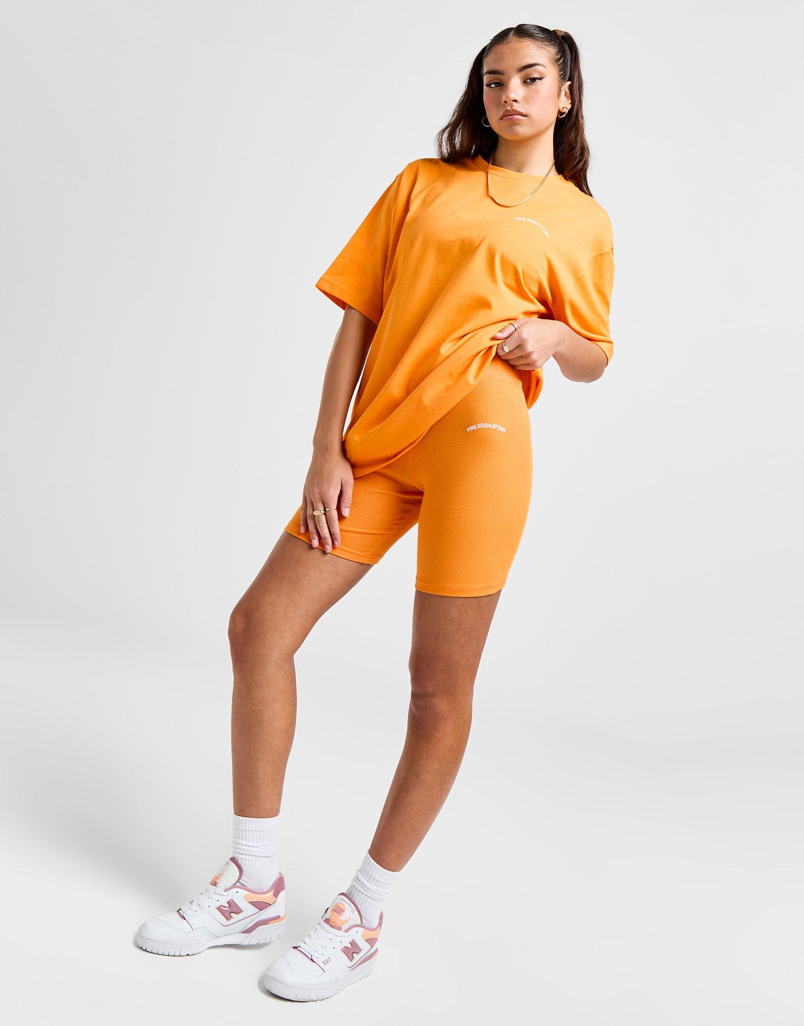 Női rövidnadrág PINK SODA RÖVIDNADRÁG HANLEY RIB SH ORG PSSTW11847272 Narancssárga