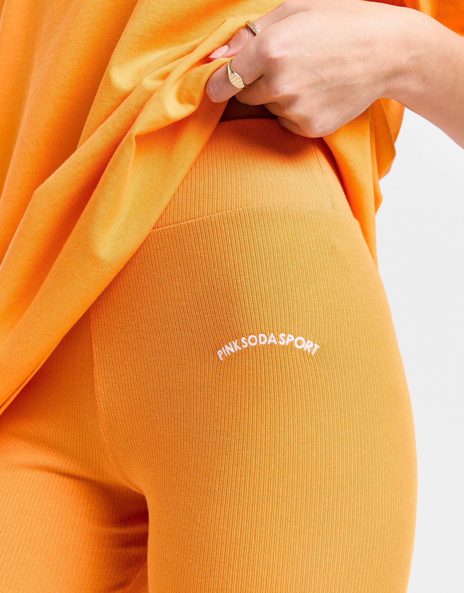 Női rövidnadrág PINK SODA RÖVIDNADRÁG HANLEY RIB SH ORG PSSTW11847272 Narancssárga