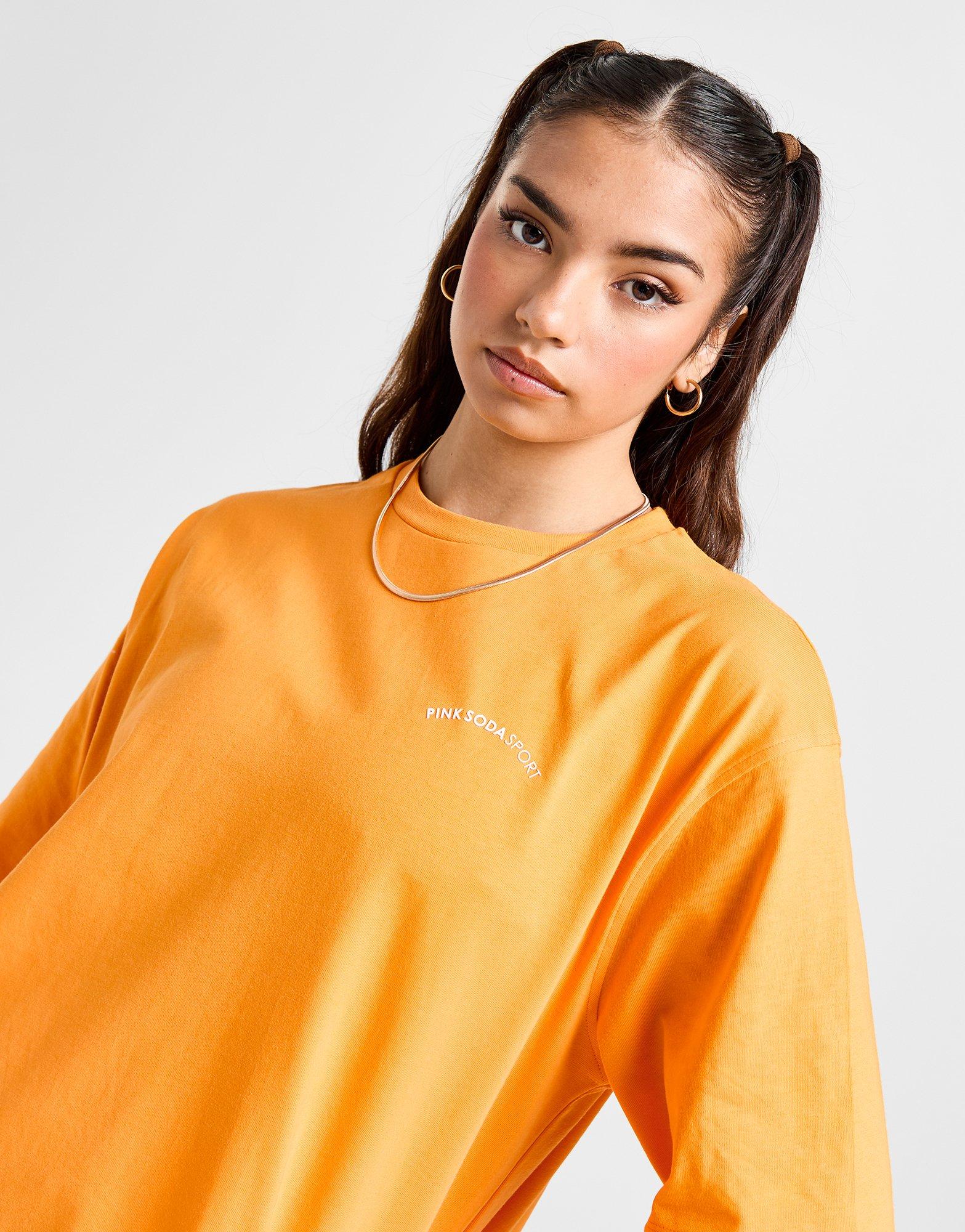 Női rövidnadrág PINK SODA RÖVIDNADRÁG HANLEY RIB SH ORG PSSTW11847272 Narancssárga