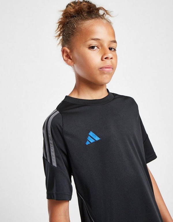 adidas Tričko Tiro24 Tee Blk/blu B