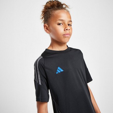 ADIDAS T-SHIRT TIRO24 TEE BLK/BLU B