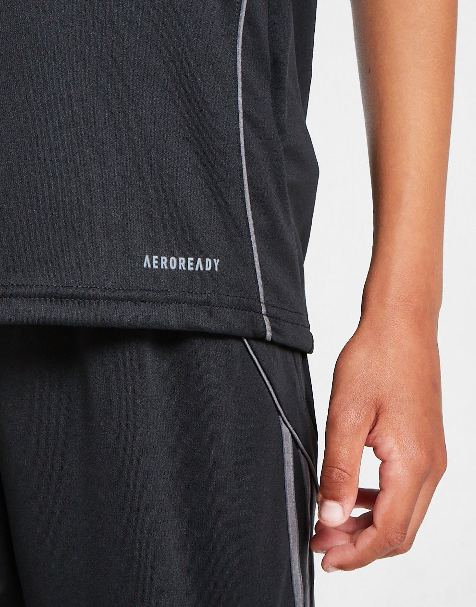 Дитячі футболки ADIDAS ФУТБОЛКА TIRO24 TEE BLK/BLU B JI8919 Чорний