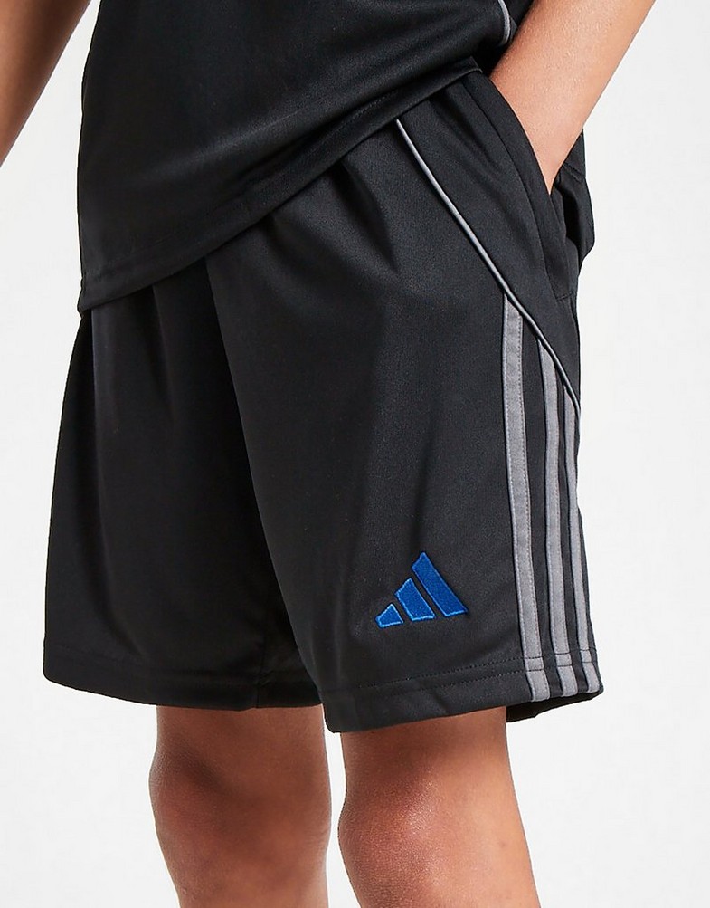 Дитячі шорти ADIDAS ШОРТИ TIRO24 SHORT BLK/BLU B JI8921 Чорний