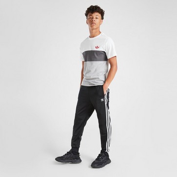 Pantaloni pentru copii ADIDAS PANTALONI  S'STAR PANT BLK/WHT B