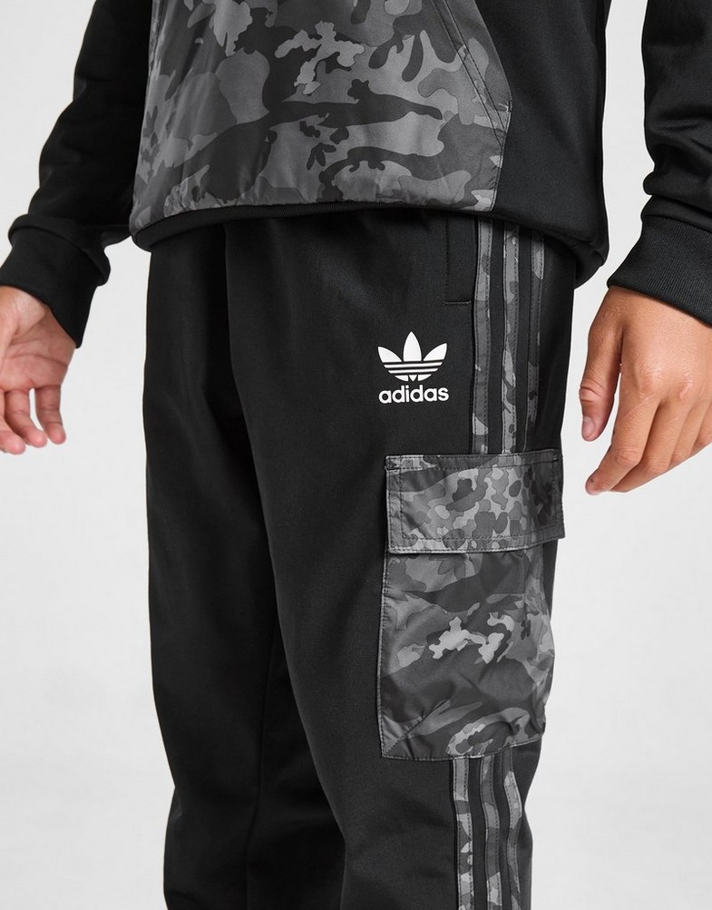 ADIDAS SPODNIE CAMO CB MIX CRGO JOG BLK B