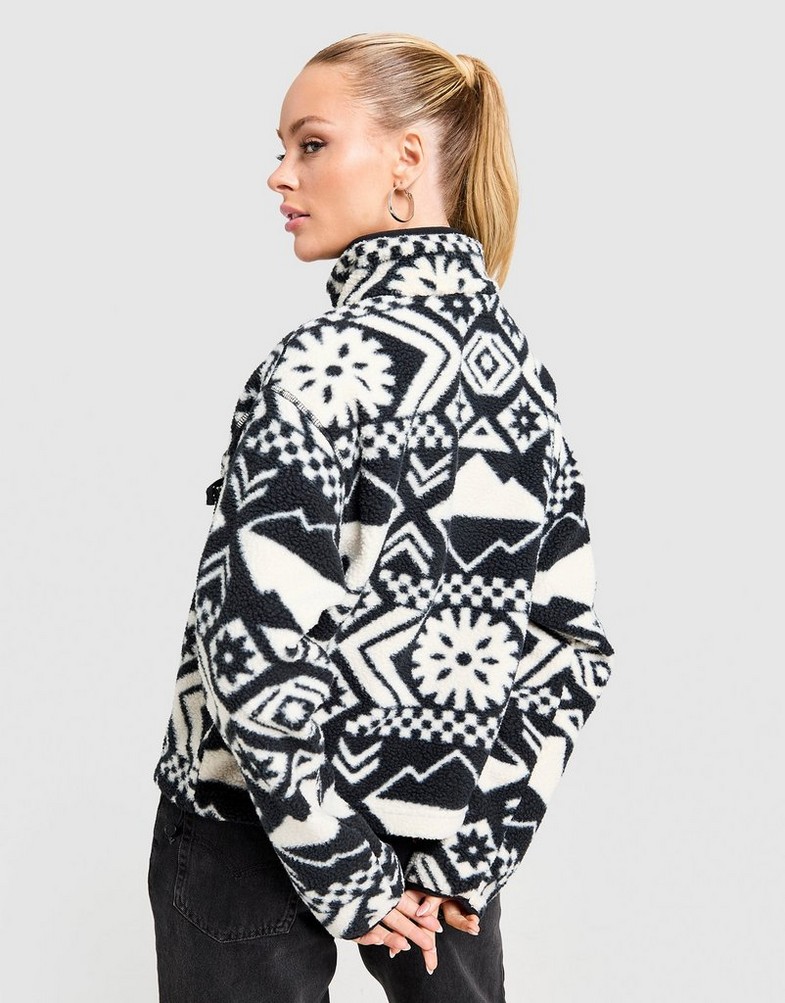 COLUMBIA FLISAS HELVETIA II CROPPED HALF SNAP AZTEC 2098501012