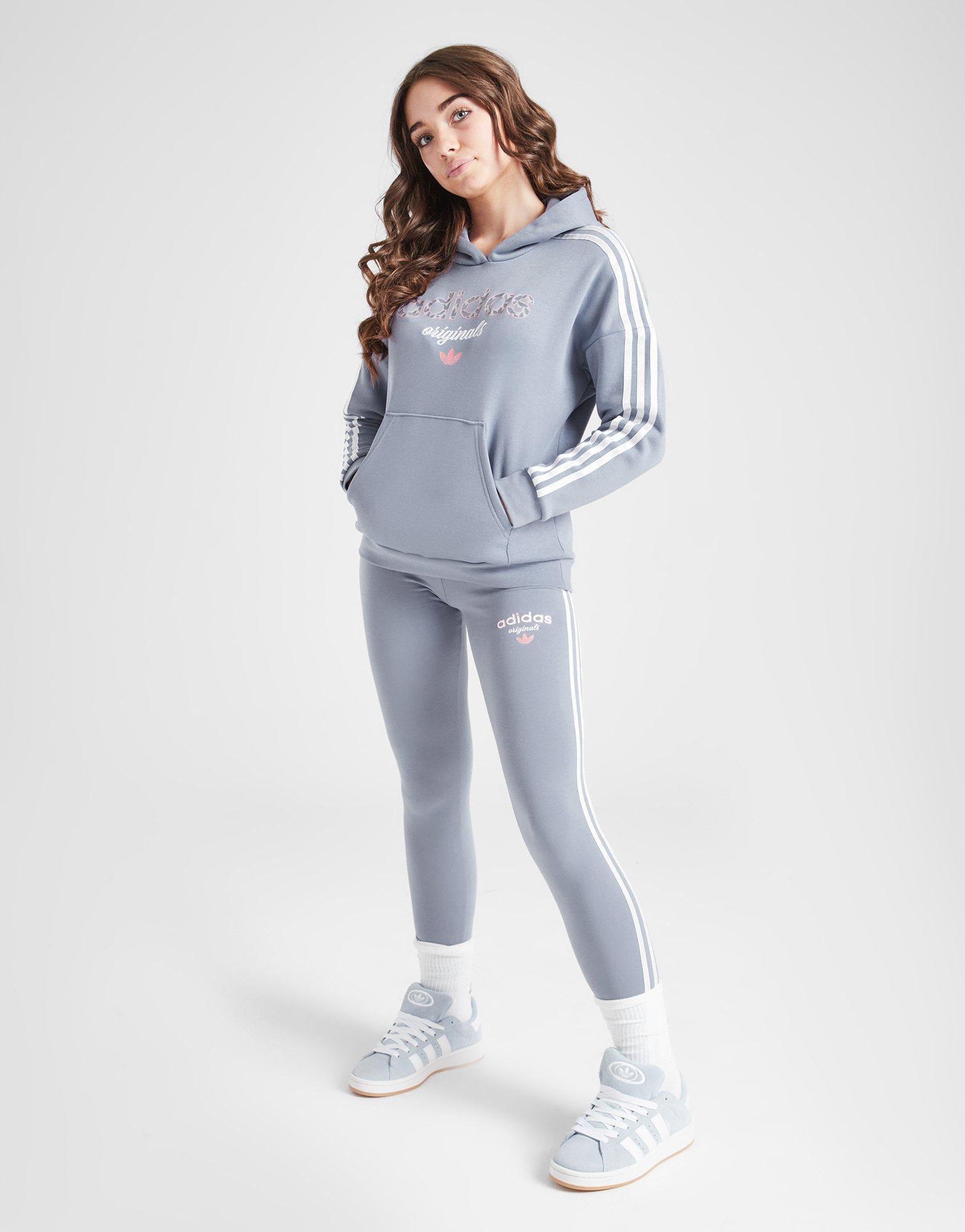 Detská mikina ADIDAS MIKINA S KAPUCÍ (G)VRSITY AOP FILL HD VIO G JG6118 Fialová