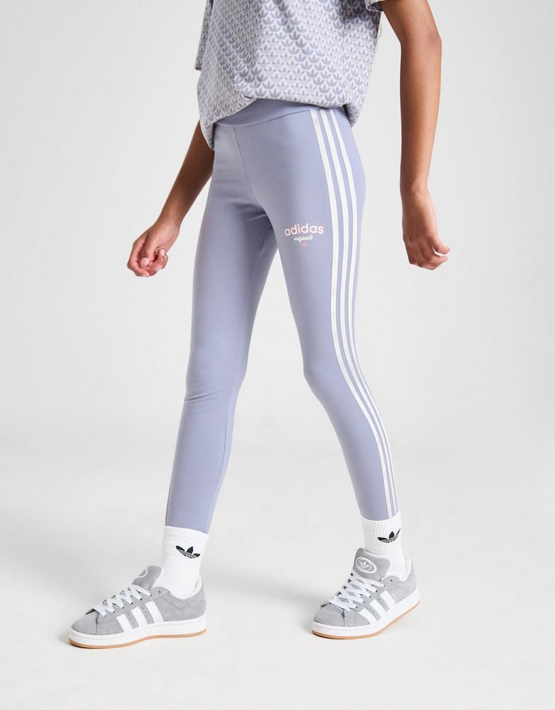 Gyerek nadrág ADIDAS LEGGINGS (G)VRSITY 3S LEGGING VIO G