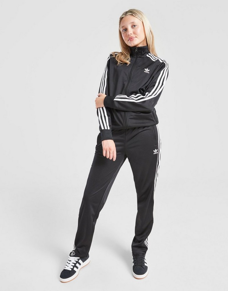 Vaikiškas džemperis ADIDAS DŽEMPERIS UŽSEGAMAS FIREBIRD   ADICOLOR MARŠKINĖLIAI IY9800 Juoda