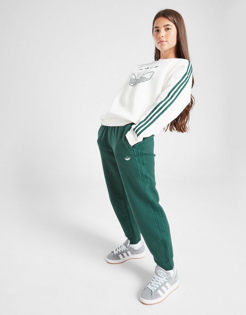 ADIDAS SPODNIE SWEATPANTS G IY9537 Zielony