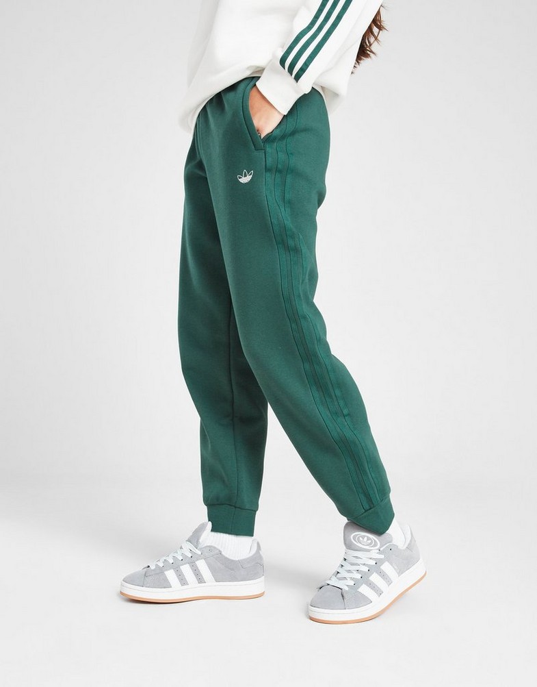 ADIDAS SPODNIE SWEATPANTS G IY9537 Zielony