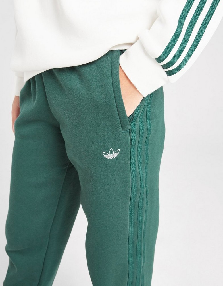 ADIDAS SPODNIE SWEATPANTS G IY9537 Zielony