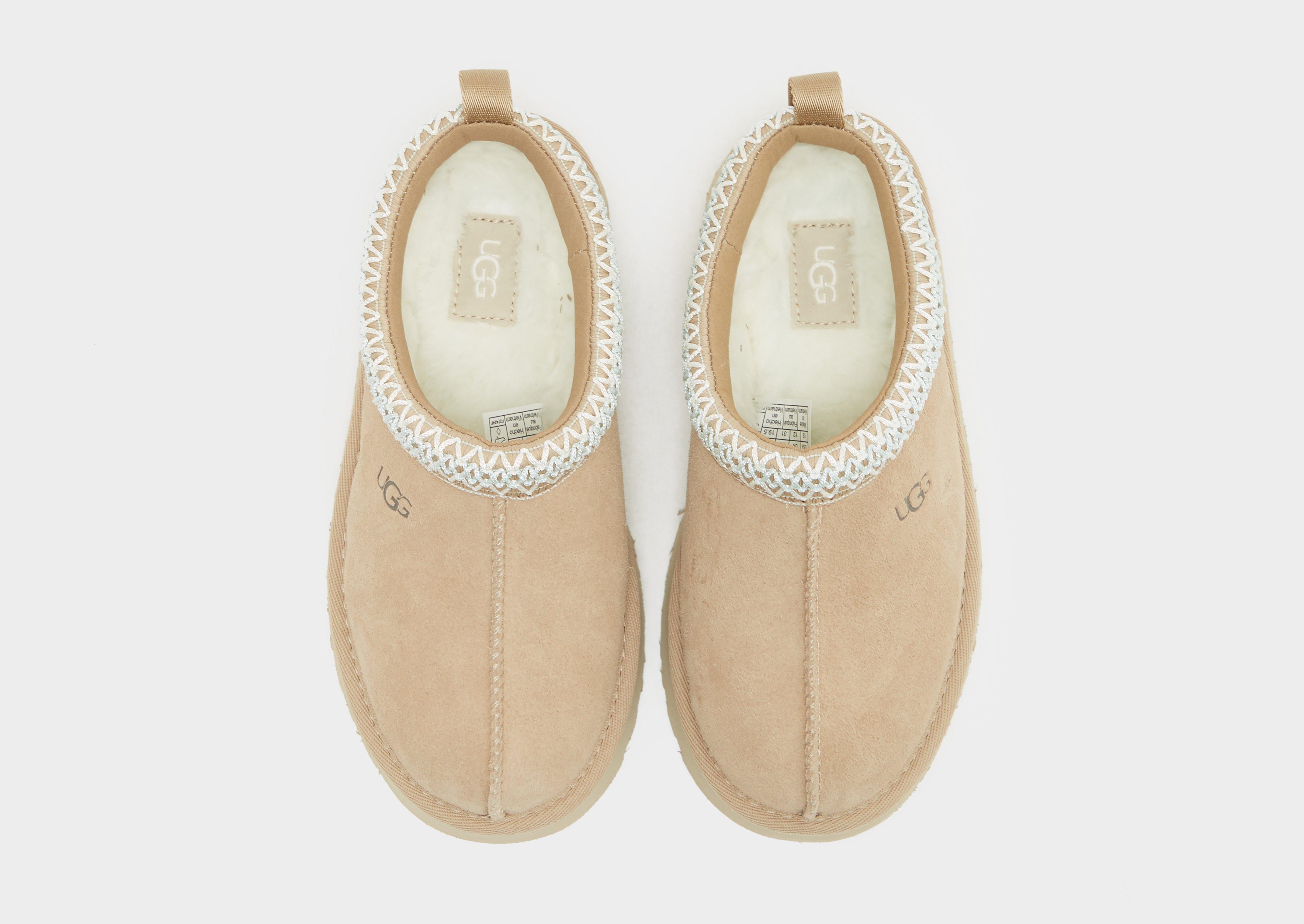 Șlapi pentru copii UGG TAZZ 1143776K-SAN Bej