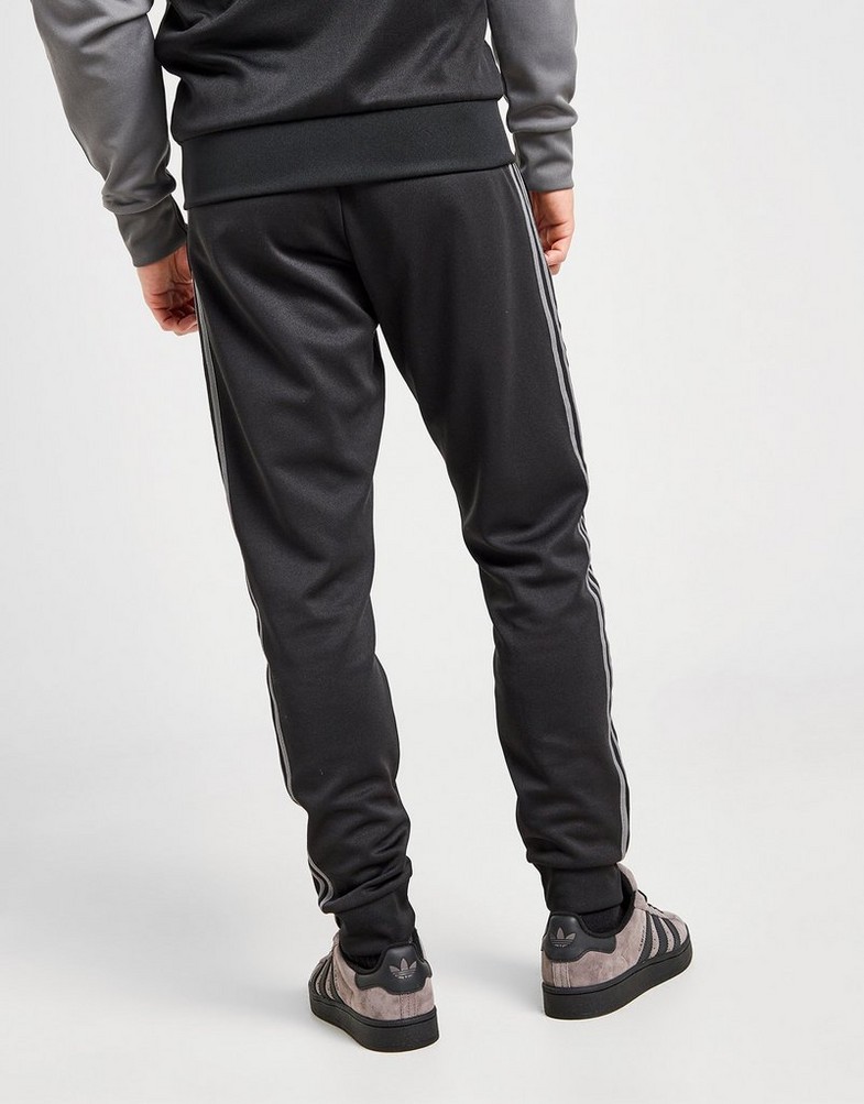 Pantaloni pentru bărbați ADIDAS PANTALONI  SSTAR TP BLK/GRY IY9869 Negru