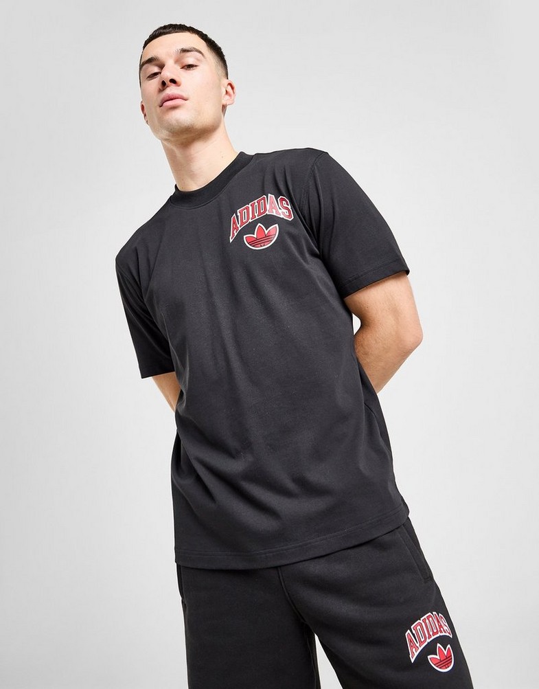 Tricou pentru bărbați ADIDAS TRICOU LC ARCH TEE BLK IX6760 Negru