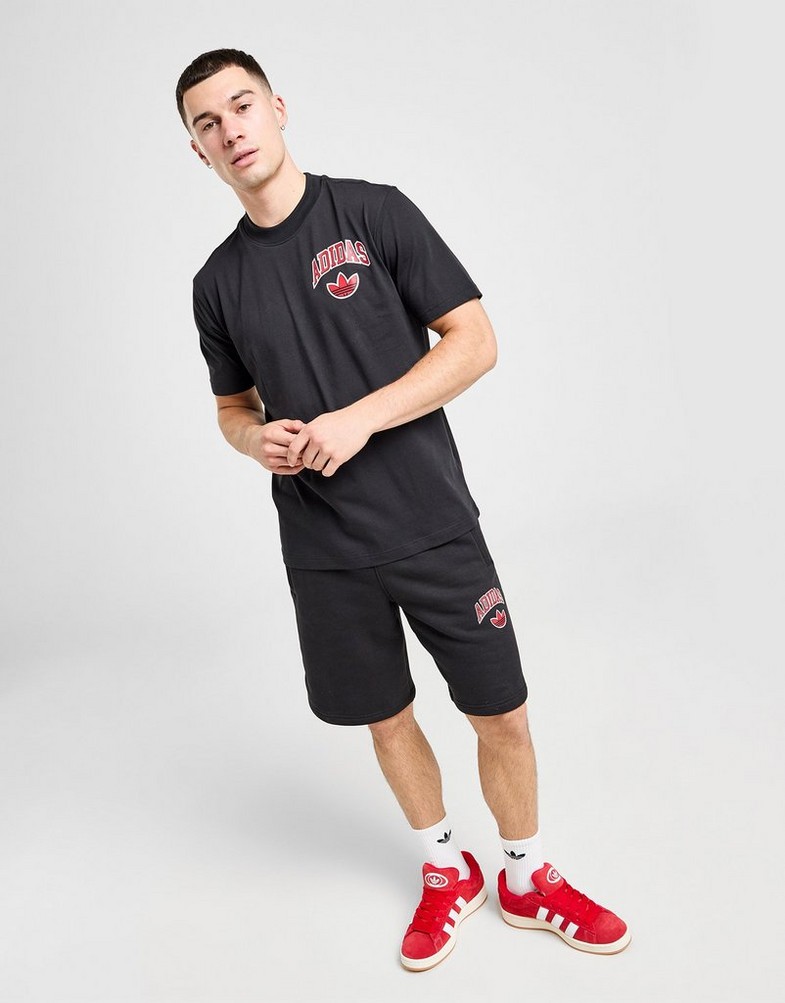Tricou pentru bărbați ADIDAS TRICOU LC ARCH TEE BLK IX6760 Negru