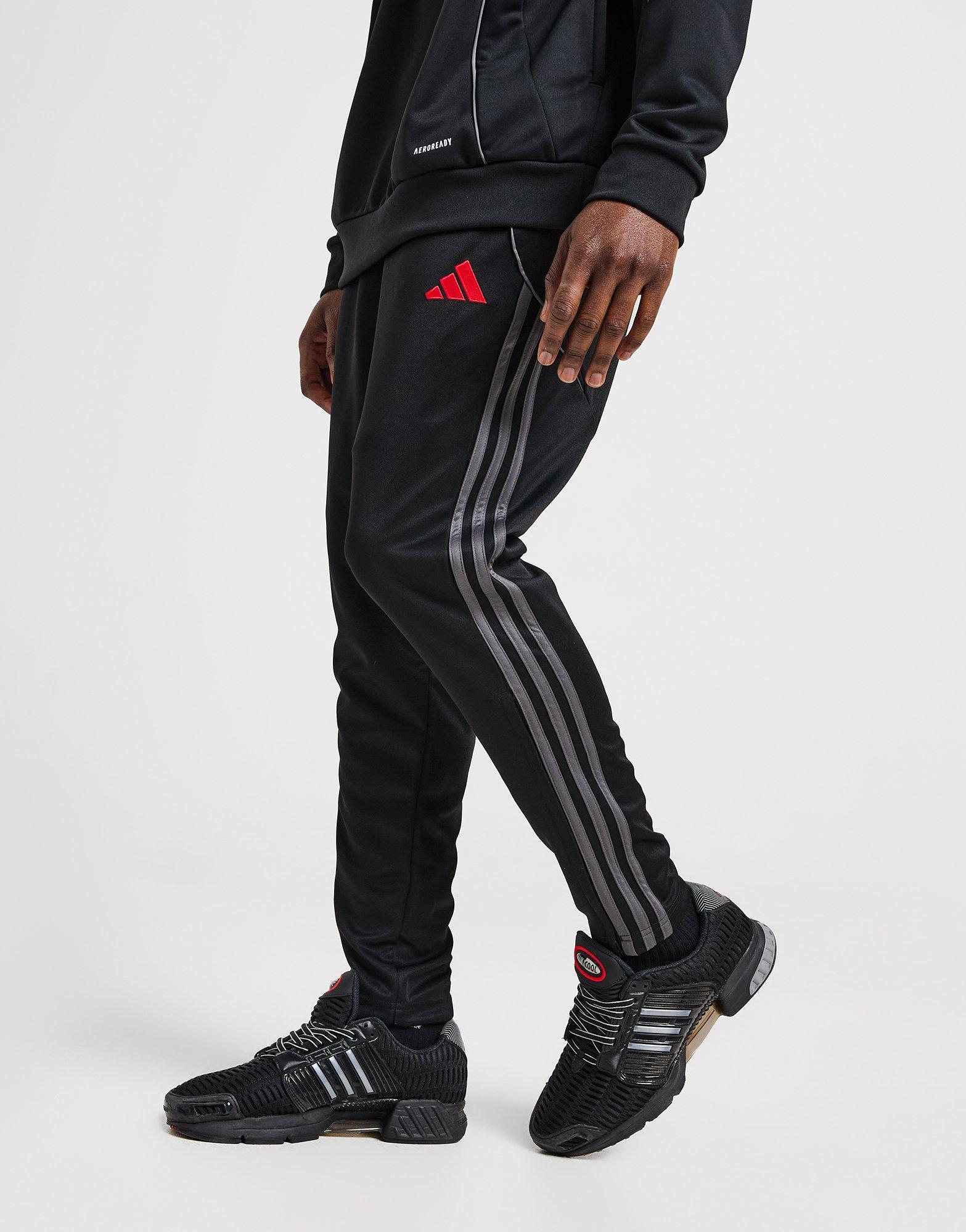 Чоловічі штани ADIDAS ШТАНИ TIRO PANT BLK/RED JI8911 Чорний