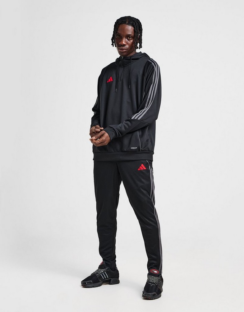 Чоловічі штани ADIDAS ШТАНИ TIRO PANT BLK/RED JI8911 Чорний