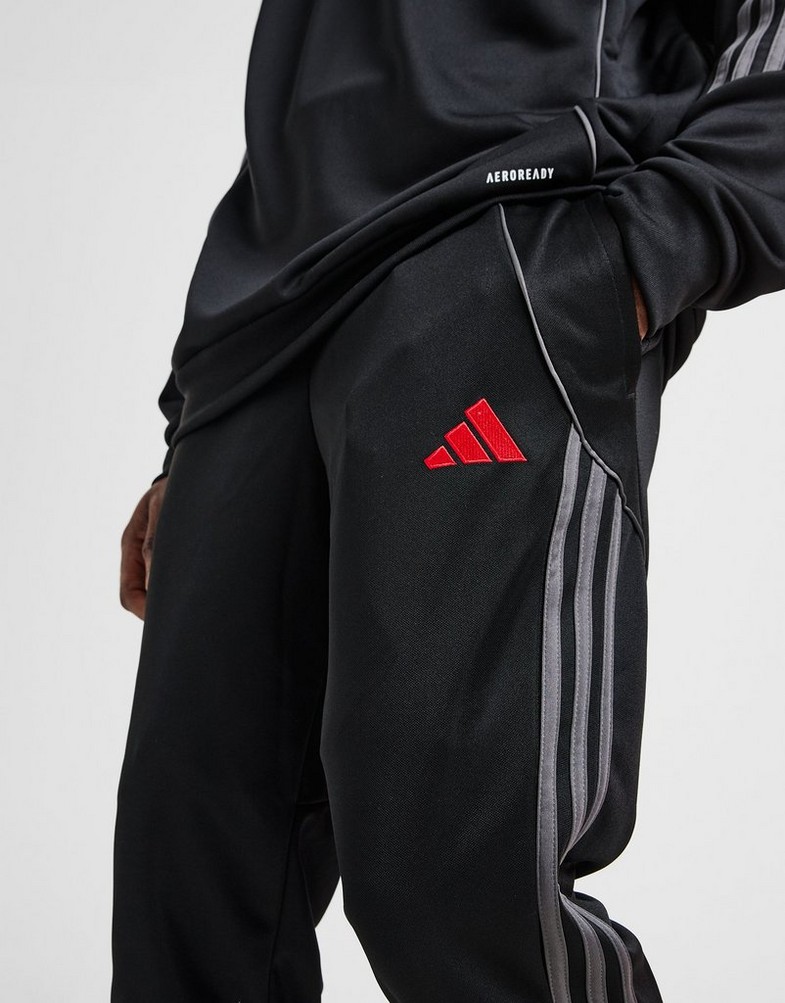 ADIDAS SPODNIE TIRO PANT BLK/RED